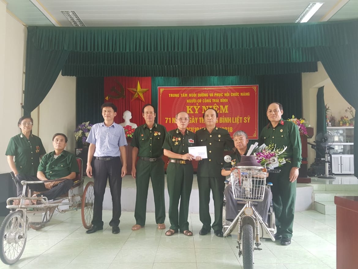 Đền ơn đáp nghĩa nhân kỷ niệm 71 năm ngày Thương binh Liệt sĩ